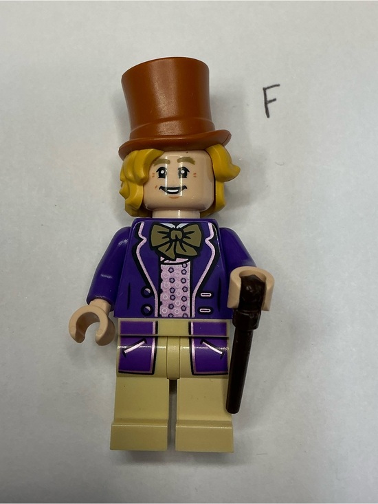 Other - LEGO 21360 WILLY WONKA MINIFIGURE - WILLY WONKA & THE CHOCOLATE FACTORY - NEW